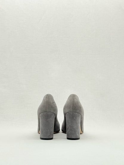 GIANVITO ROSSI Joelle Grey Size EU 36 Pumps
