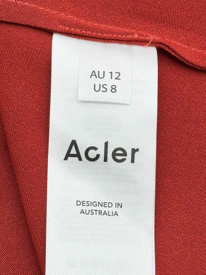 ACLER Rusty Orange Size US 8 Midi Dress