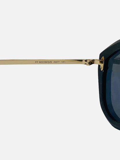 FENDI FF Fabulous Black Sunglasses