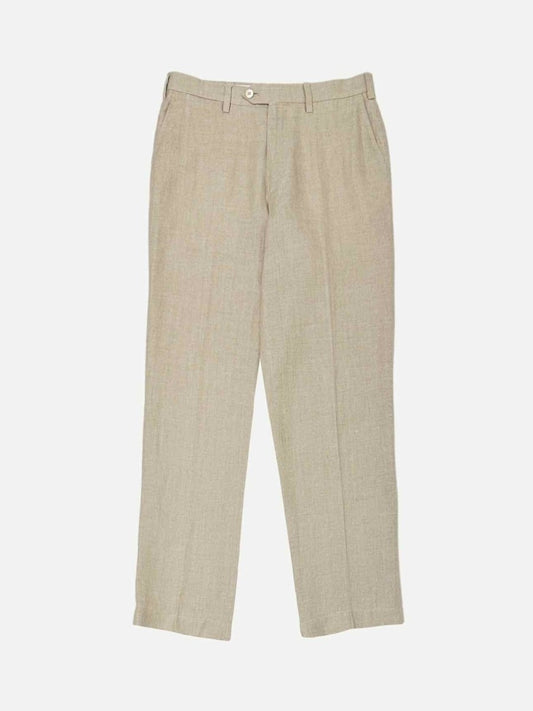 Pre - loved 100 % CAPRI Tailored Beige Pants from Reems Closet