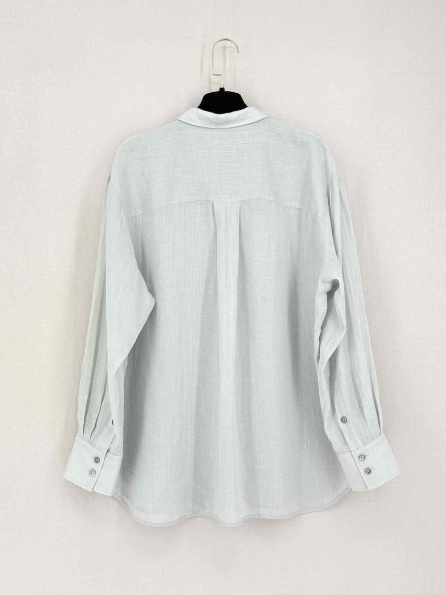 Pre-loved 12 STOREEZ Mykonos Pale Blue Size Small Outfit Set at Reems Closet