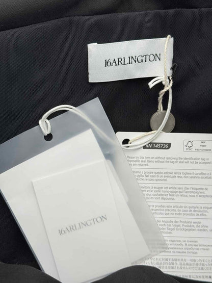 Pre - loved 16ARLINGTON Blaise Black Size US 6 Short Dress at Reems Closet