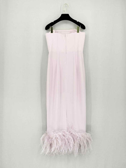 Pre-loved 16ARLINGTON Minelli Pink Size US 6 Midi Dress at Reems Closet