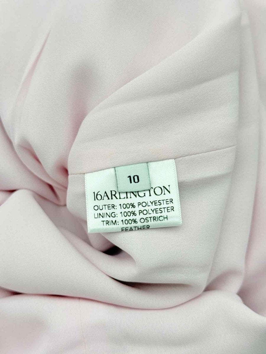 Pre-loved 16ARLINGTON Minelli Pink Size US 6 Midi Dress at Reems Closet