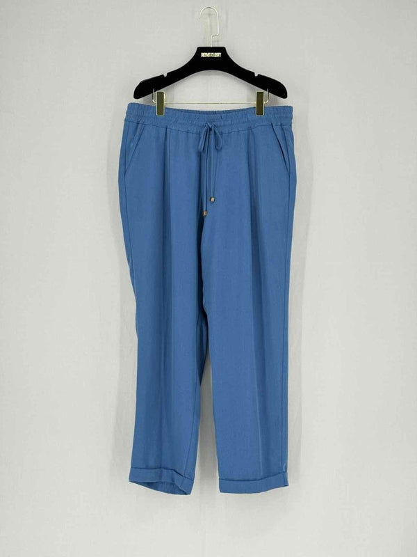 Pre - loved 1971 REISS Blue Size US 10 Pants at Reems Closet
