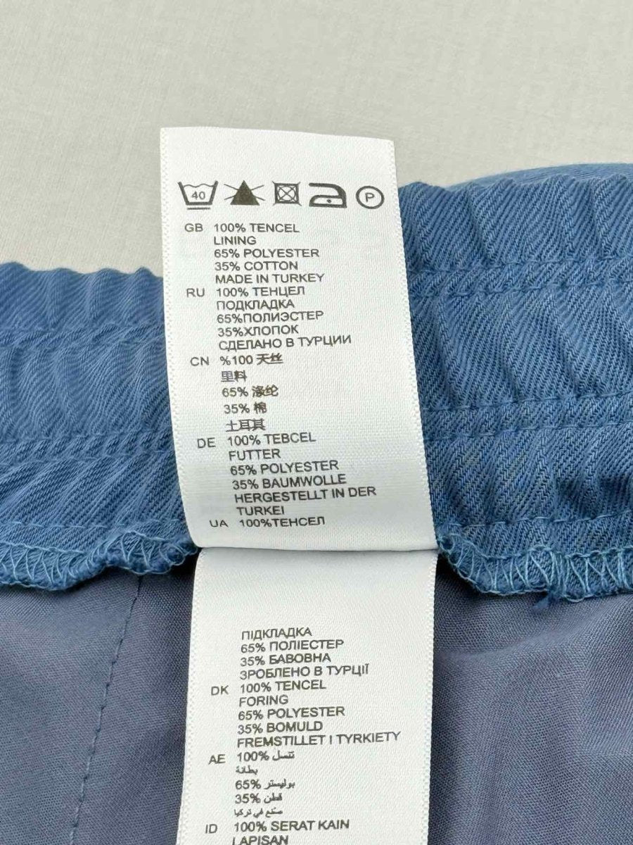 Pre - loved 1971 REISS Blue Size US 10 Pants at Reems Closet