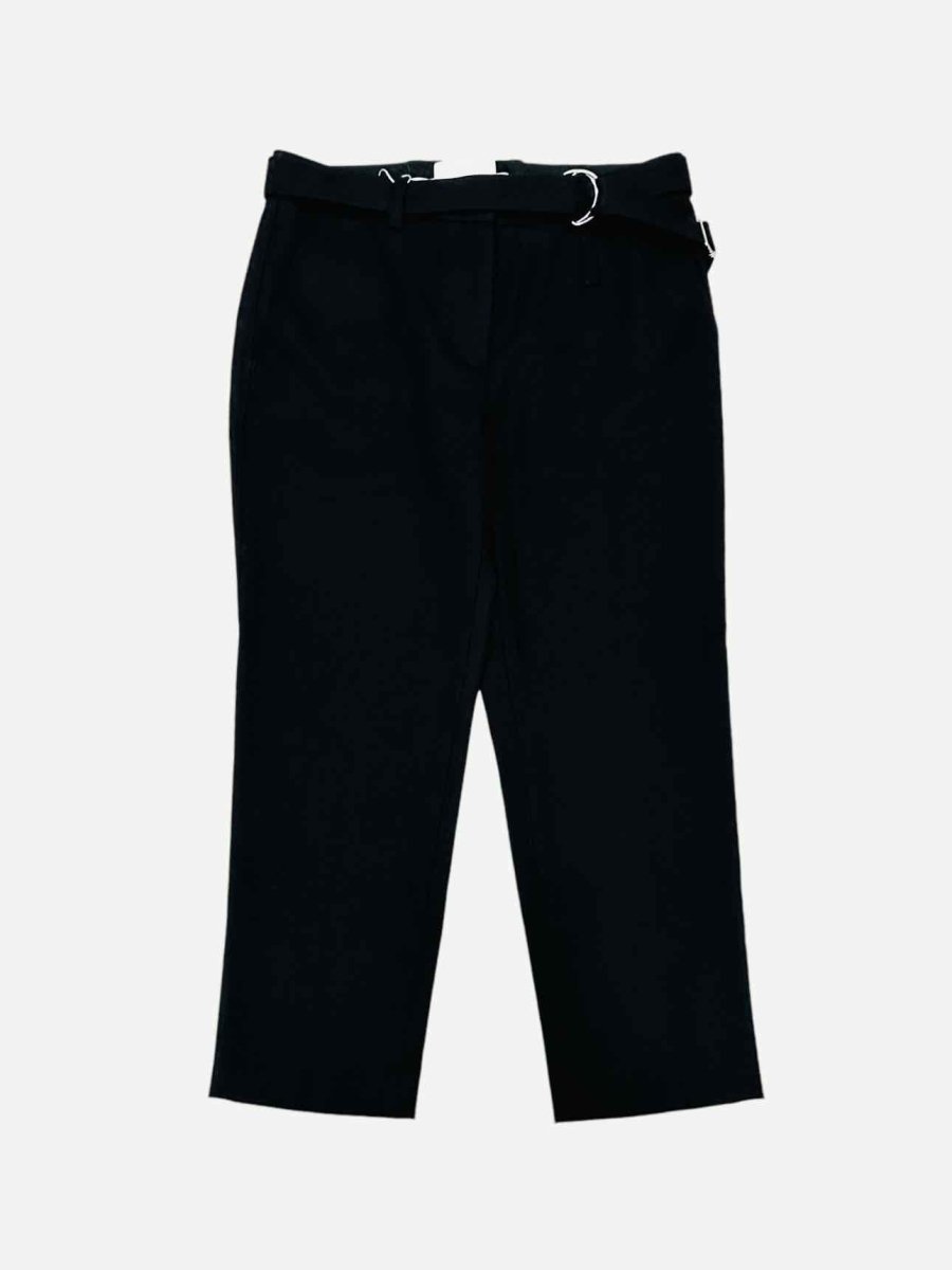 Pre - loved 3.1 PHILLIP LIM Belted Black Pants at Reems Closet