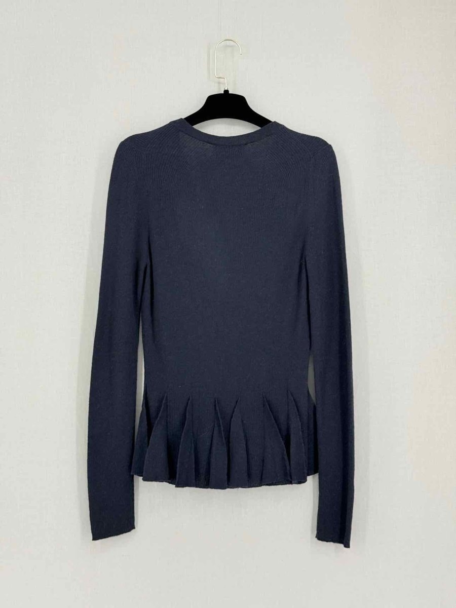 Pre-loved 3.1 PHILLIP LIM Black Ribbed Size Medium Sweater at Reems Closet