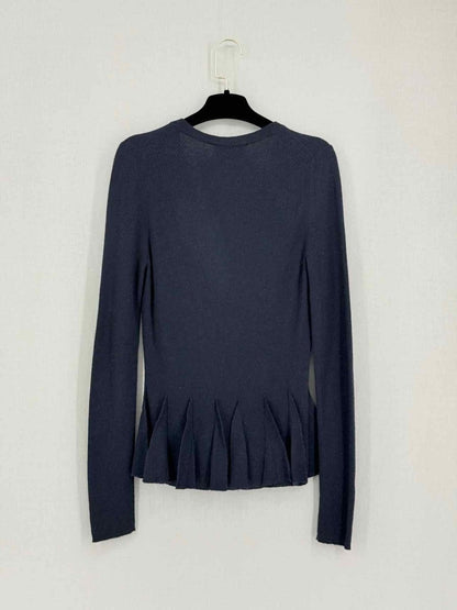 Pre-loved 3.1 PHILLIP LIM Black Ribbed Size Medium Sweater at Reems Closet
