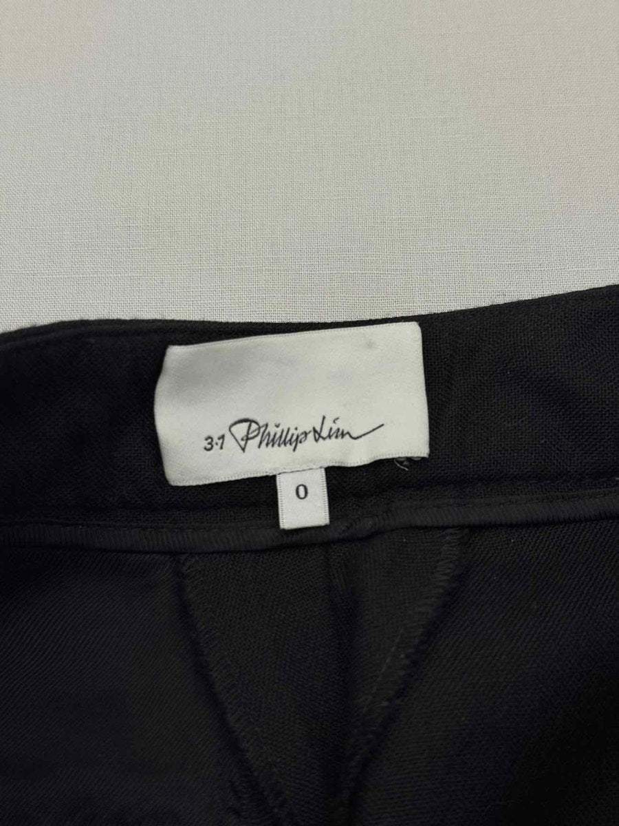 Pre-loved 3.1 PHILLIP LIM Black Size US 0 Pants at Reems Closet