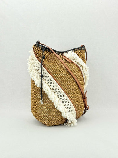 Pre - loved 3.1 PHILLIP LIM Marlee Beige & Cream Shoulder Bag at Reems Closet
