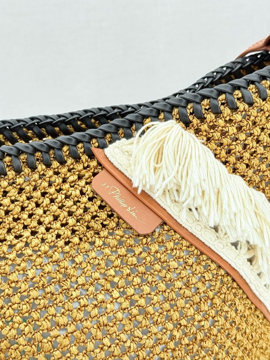 Pre - loved 3.1 PHILLIP LIM Marlee Beige & Cream Shoulder Bag at Reems Closet
