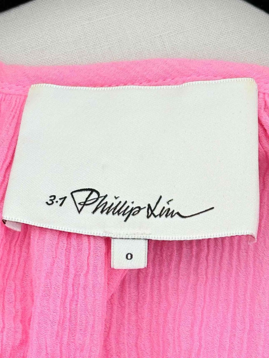 Pre - loved 3.1 PHILLIP LIM Pink Size US 0 Knee Length Dress at Reems Closet