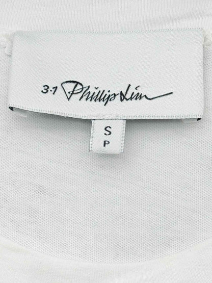 Pre-loved 3.1 PHILLIP LIM White Size Small Tank Top at Reems Closet