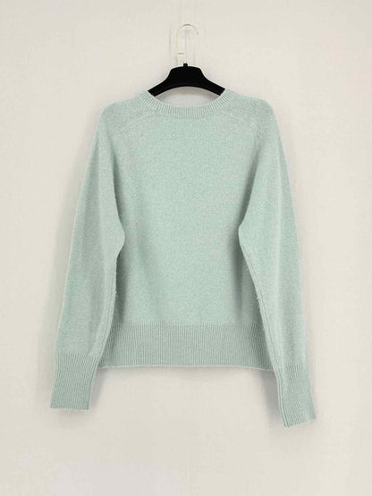 Pre - loved 360CASHMERE Mint Green Size Large Sweater at Reems Closet