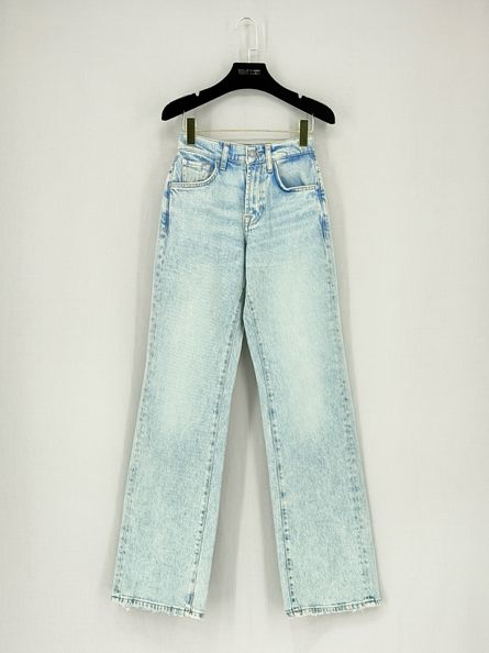 Pre - loved 7 FOR ALL MANKIND Faded Blue Size 23 Jeans at Reems Closet
