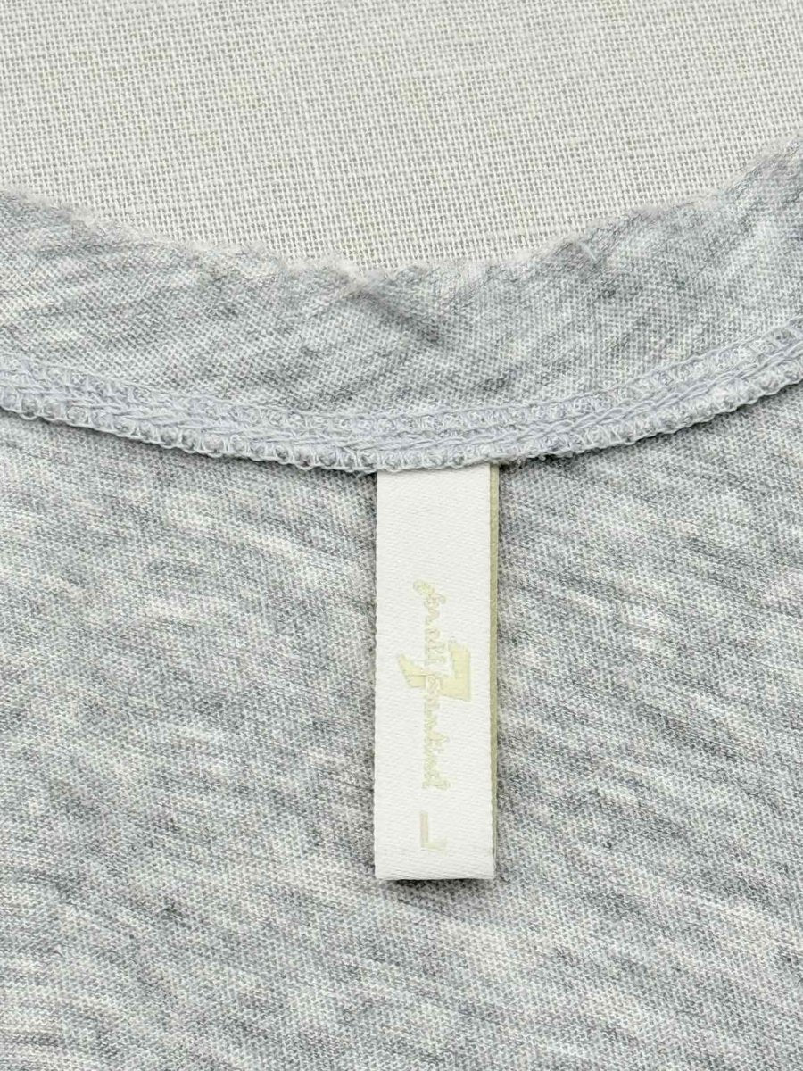 Pre - loved 7 FOR ALL MANKIND Grey Size Large Tank Top at Reems Closet