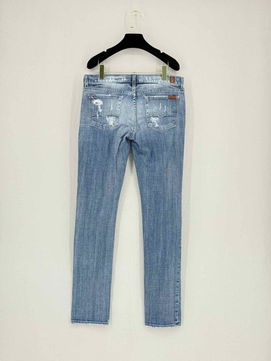 Pre - loved 7 FOR ALL MANKIND Relaxed Fit Blue Size 30 Jeans at Reems Closet
