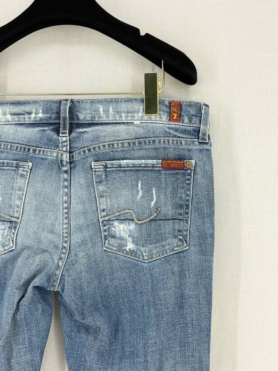 Pre - loved 7 FOR ALL MANKIND Relaxed Fit Blue Size 30 Jeans at Reems Closet