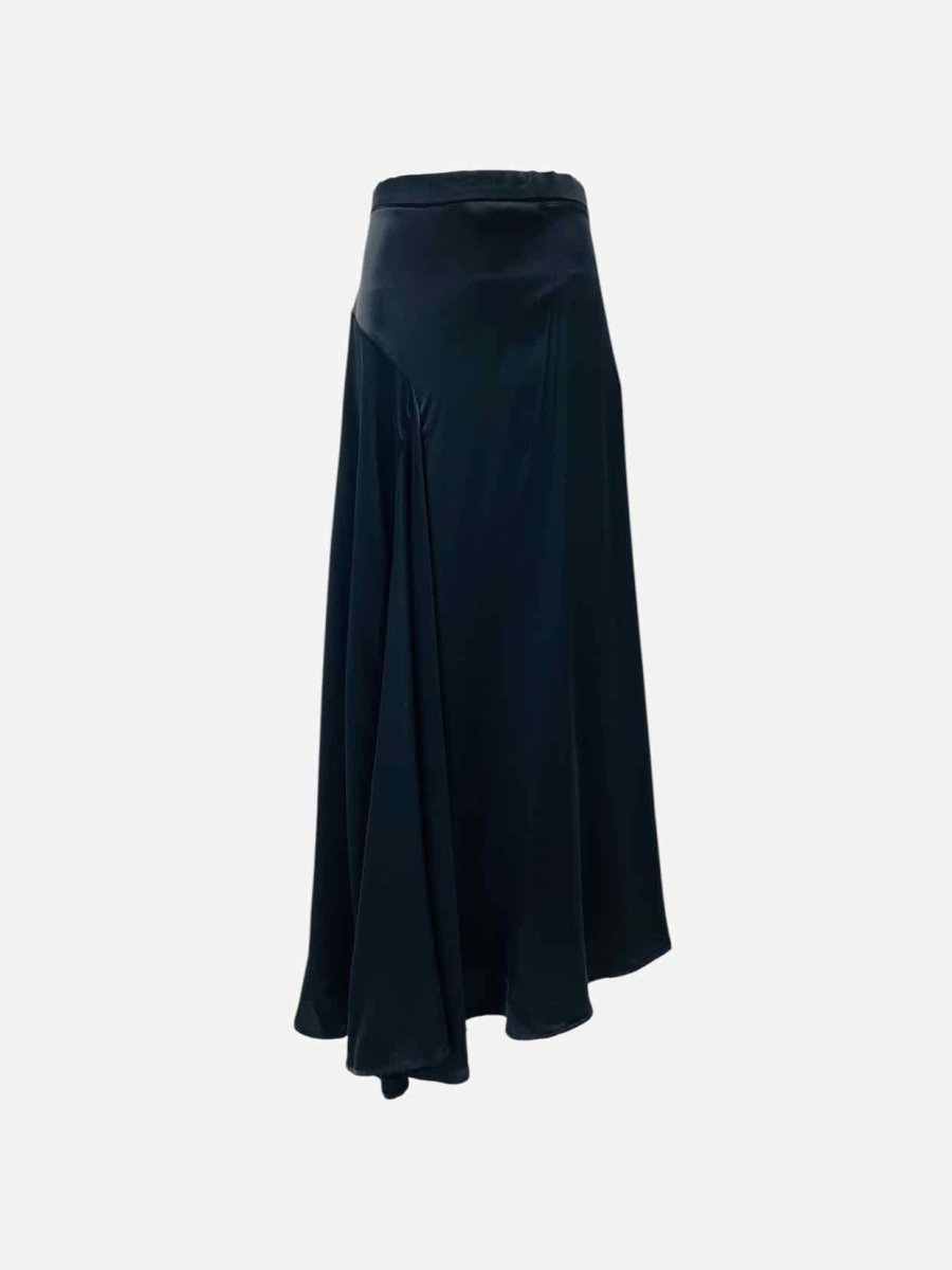 Pre - loved 8 BY YOOX Asymmetric Black Long Skirt at Reems Closet