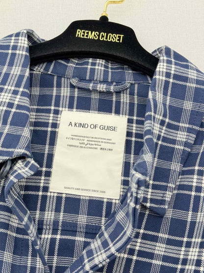 Pre - loved A KIND OF GUISE Navy Blue/White Size XLarge Jacket at Reems Closet