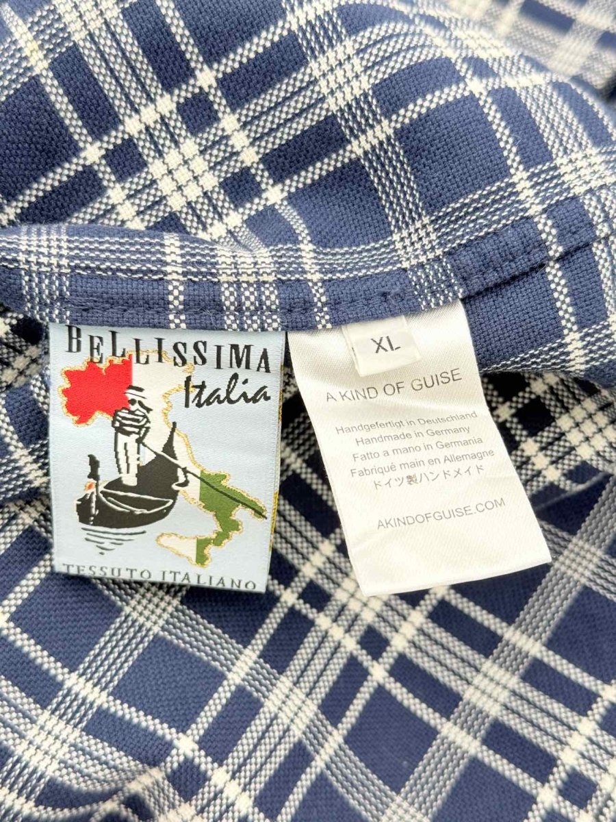 Pre - loved A KIND OF GUISE Navy Blue/White Size XLarge Jacket at Reems Closet