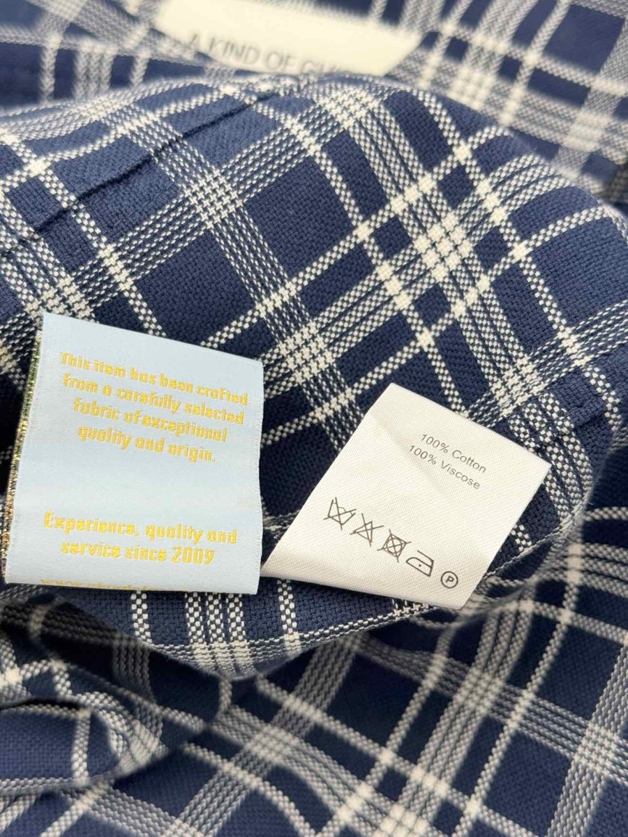 Pre - loved A KIND OF GUISE Navy Blue/White Size XLarge Jacket at Reems Closet