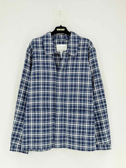 Pre - loved A KIND OF GUISE Navy Blue/White Size XLarge Jacket at Reems Closet