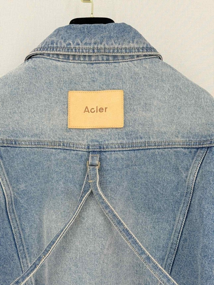 Pre-loved ACLER Otham Blue Jacket at Reems Closet