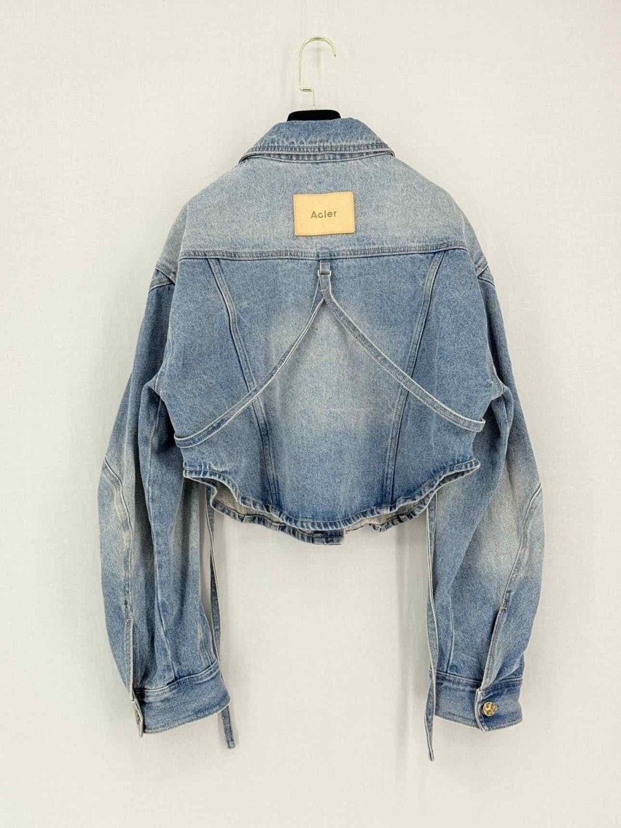 Pre-loved ACLER Otham Blue Jacket at Reems Closet