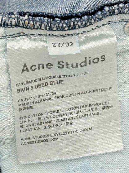 Pre - loved ACNE STUDIOS Blue Size 27 Jeans at Reems Closet