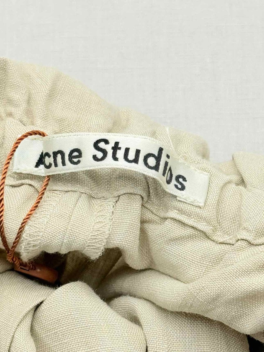 Pre - loved ACNE STUDIOS Khaki Size 34 Pants at Reems Closet