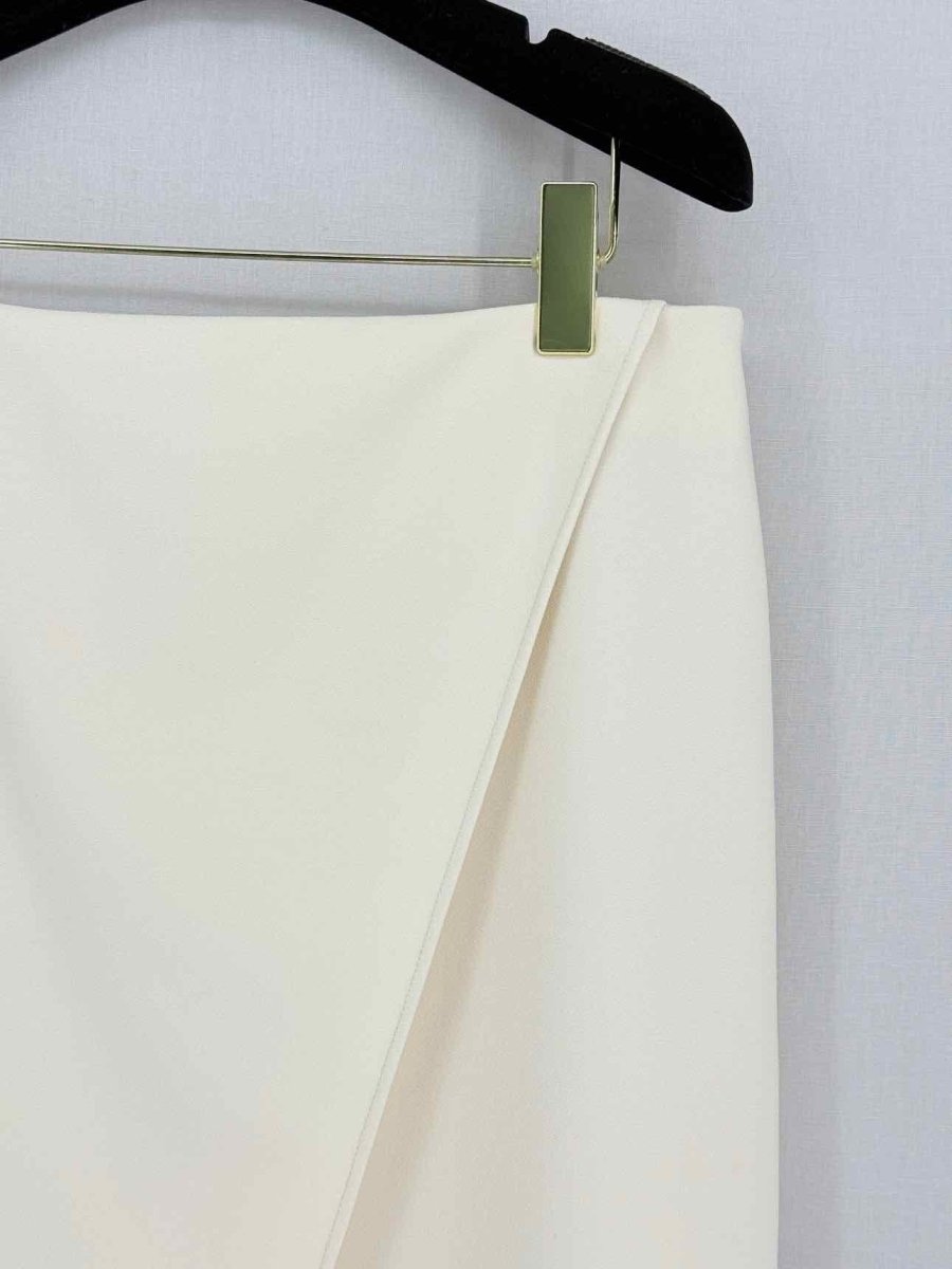 Pre-loved ACNE STUDIOS Pau Split Cream Size US 6 Midi Skirt at Reems Closet