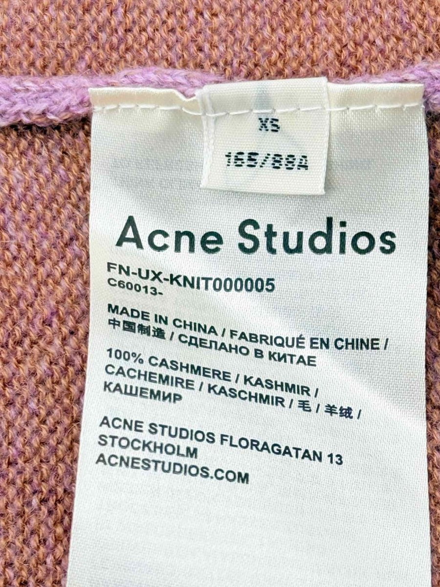 Pre - loved ACNE STUDIOS Pink Size XSmall Sweater at Reems Closet