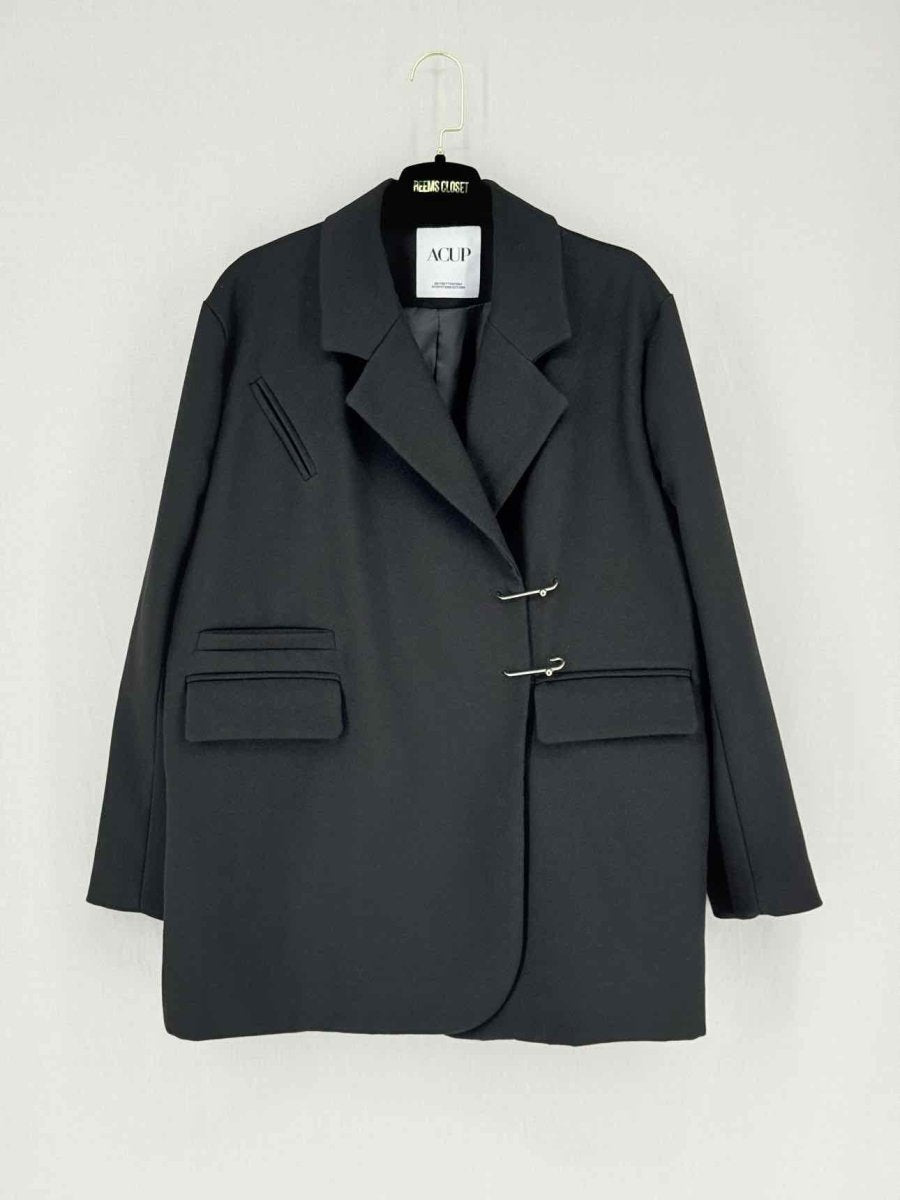 Pre - loved ACUP Black Size Medium Jacket at Reems Closet