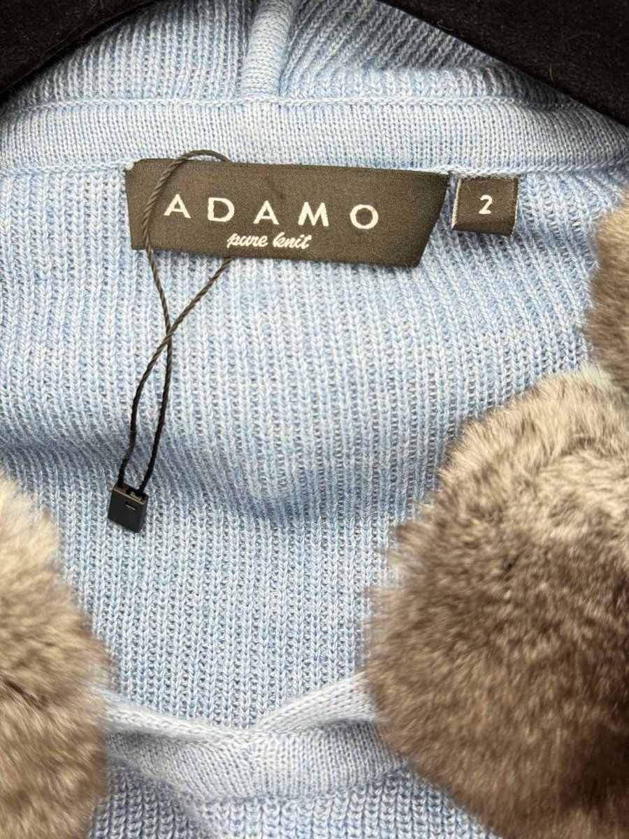Pre - loved ADAMO Knit Blue Size US 2 Outfit Set at Reems Closet