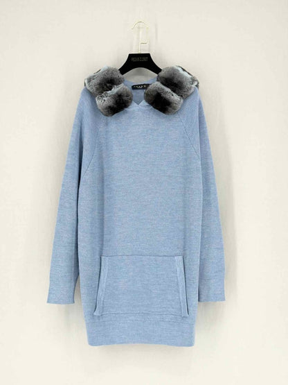 Pre - loved ADAMO Knit Blue Size US 2 Outfit Set at Reems Closet