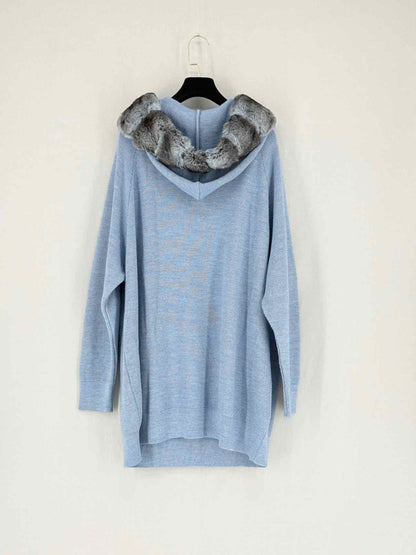 Pre - loved ADAMO Knit Blue Size US 2 Outfit Set at Reems Closet