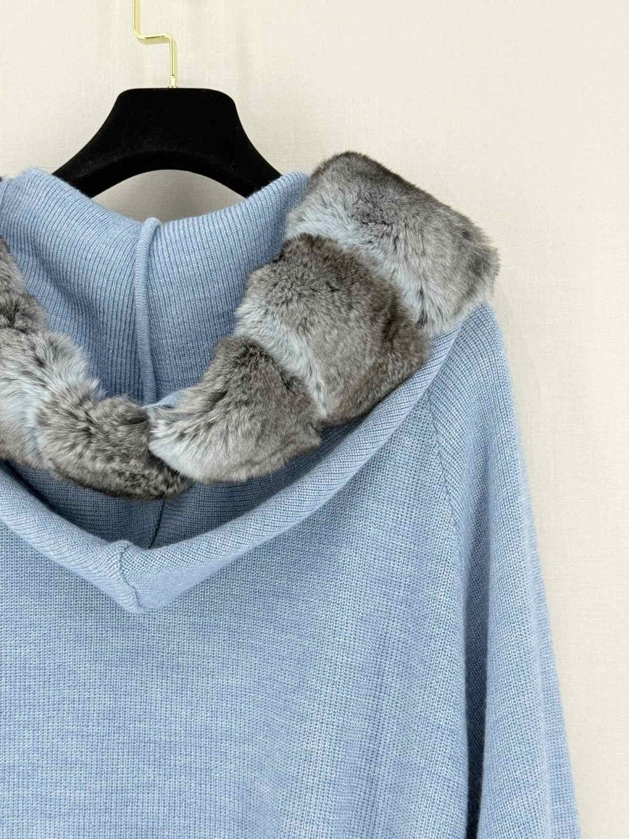 Pre - loved ADAMO Knit Blue Size US 2 Outfit Set at Reems Closet