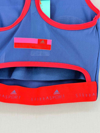 Pre-loved ADIDAS Climalite Blue & Pink Size XSmall Top at Reems Closet