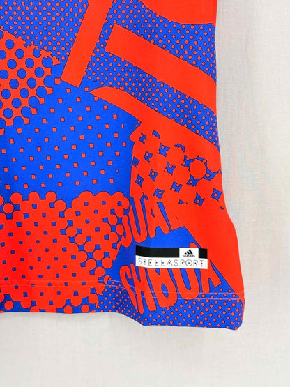 Pre-loved ADIDAS Climalite Orange & Blue Size Medium Tank Top at Reems Closet