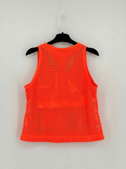 Pre-loved ADIDAS Climalite Orange Size XSmall Tank Top at Reems Closet