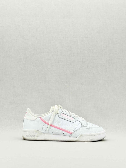Pre - loved ADIDAS Continental White Size EU 37 Sneakers at Reems Closet