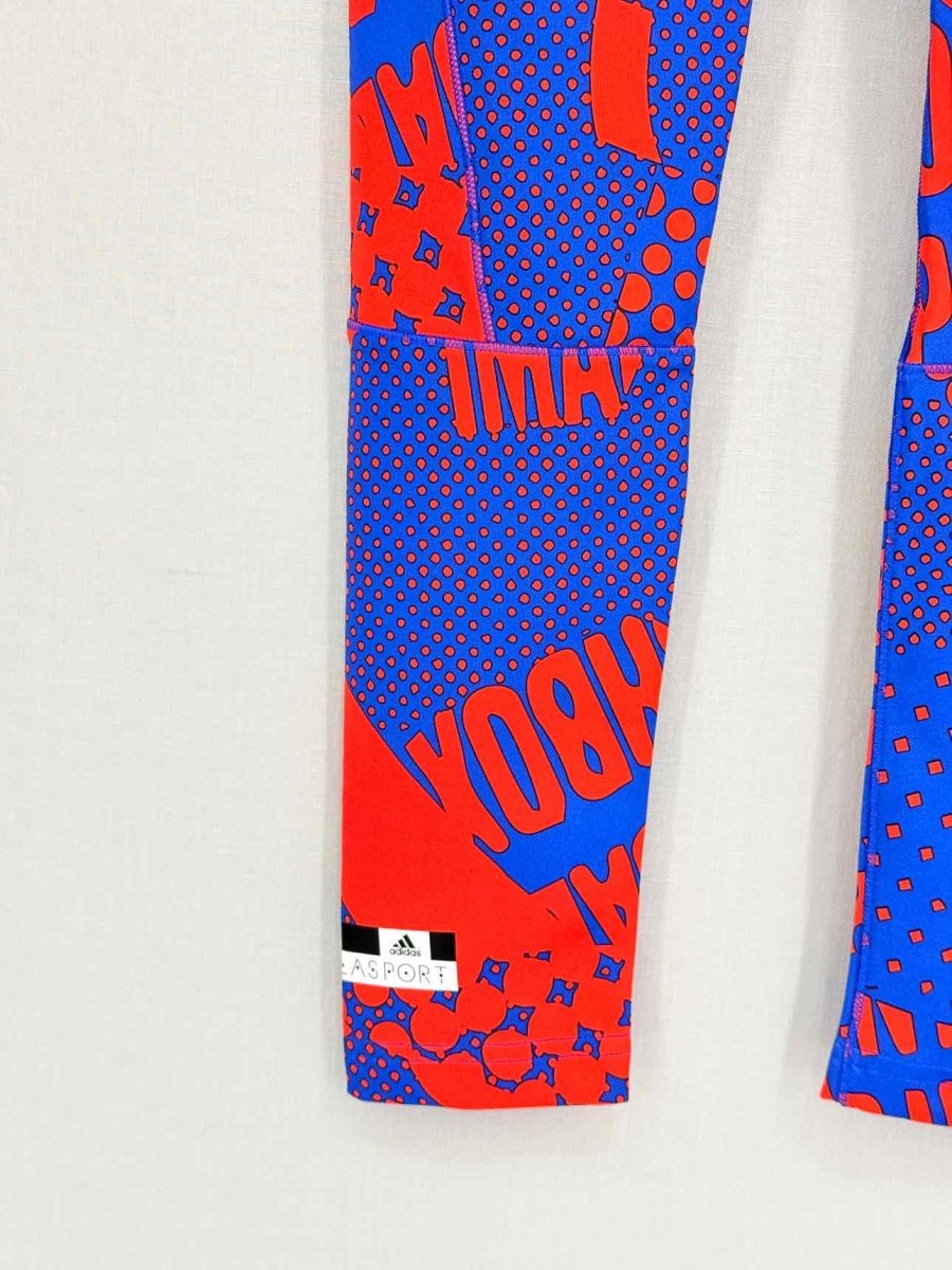 Pre-loved ADIDAS Red & Blue Logo Print Size Small Outfit Set at Reems Closet