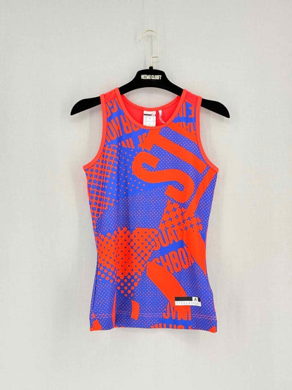 Pre-loved ADIDAS Red & Blue Logo Print Size Small Outfit Set at Reems Closet