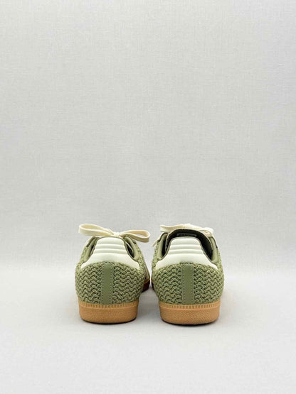 Pre-loved ADIDAS Samba OG Knit Green Size EU 38 Sneakers at Reems Closet