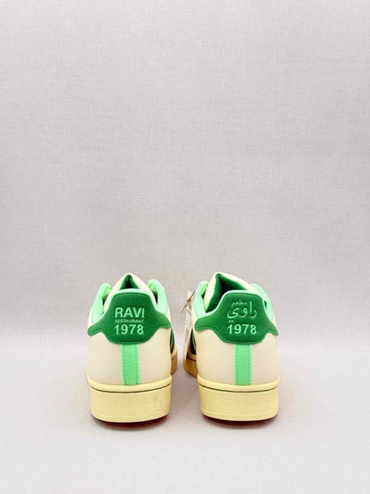 Pre - loved ADIDAS Superstar Ravi Beige & Green Size EU 44 Sneakers at Reems Closet