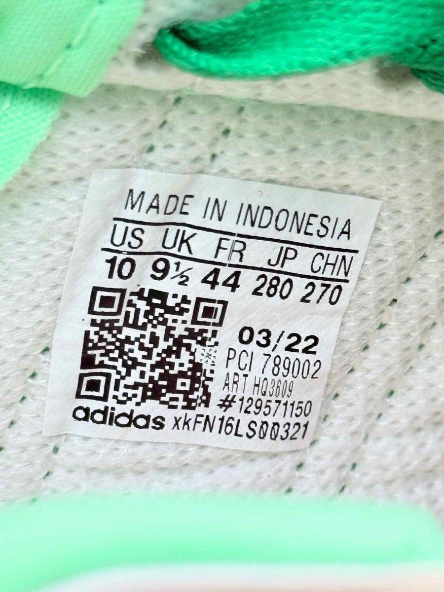 Pre - loved ADIDAS Superstar Ravi Beige & Green Size EU 44 Sneakers at Reems Closet