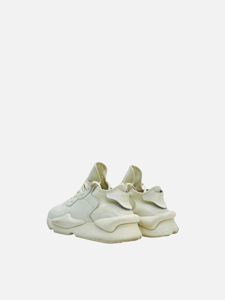 Pre - loved ADIDAS Y3 Kaiwa Off - white Sneakers at Reems Closet