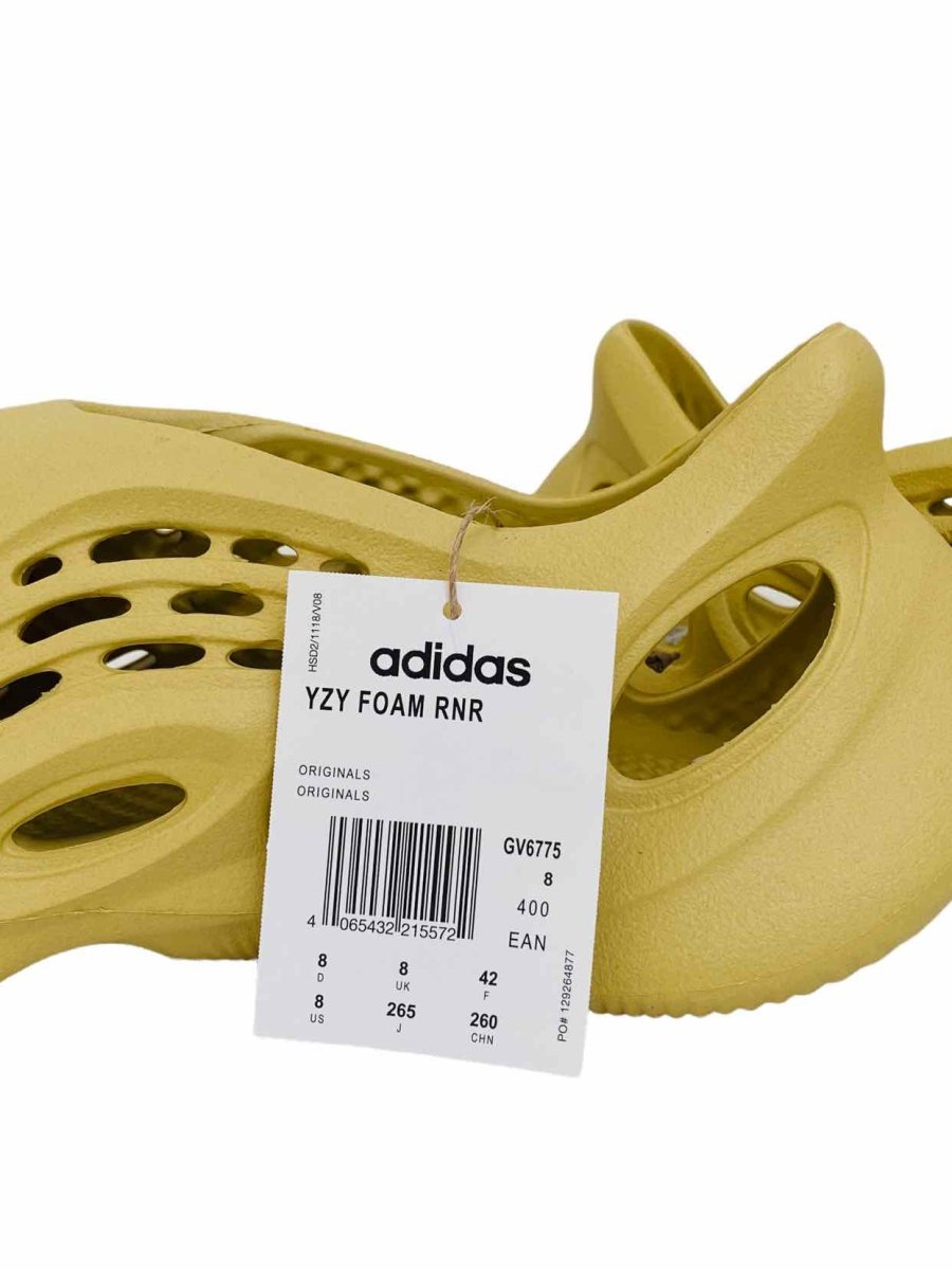 Pre - loved ADIDAS YEEZY Foam RNR Sulfur Sneakers at Reems Closet